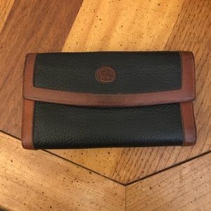 Vintage Dooney and Bourke Checkbook Wallet